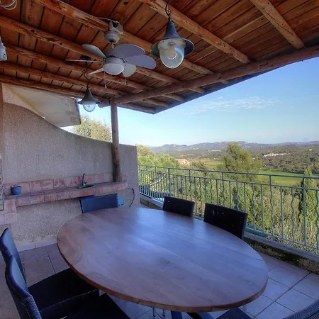 Vue En Avec Piscine Ferienhaus Porto-Vecchio (Corsica)