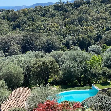 Vue En Avec Piscine Ferienhaus *