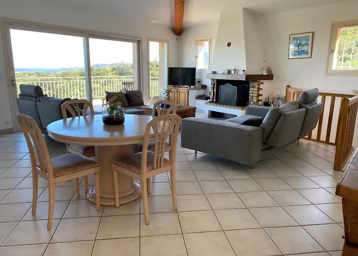 Vue En Avec Piscine Porto-Vecchio (Corsica)